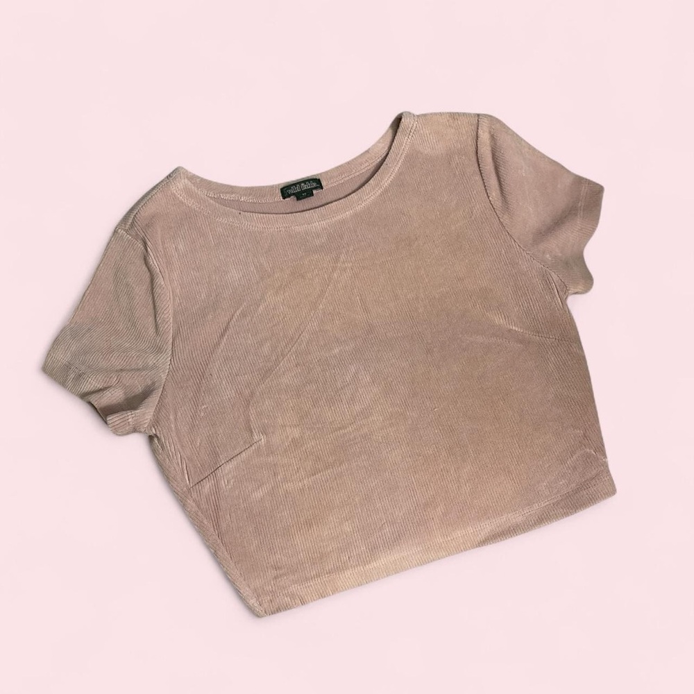 💕 pink crop top 💕